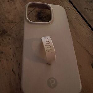 Loopy Case Cream Phone Cover with Loop IPhone 14 Pro